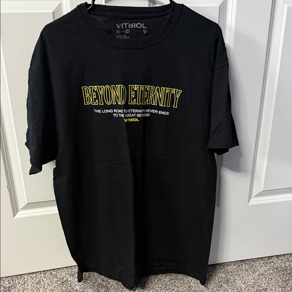 Black Graphic T-Shirt for Men